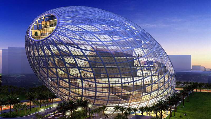 Cybertecture Egg, อินเดีย (India)