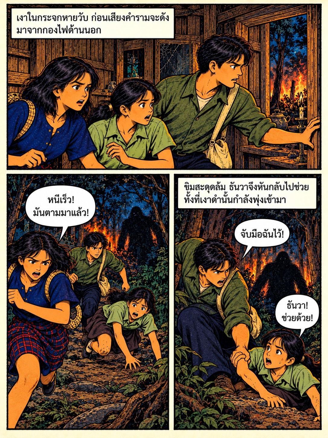 เงาเลือดแห่งดอนขาม การ์ตูนผี หน้า 05