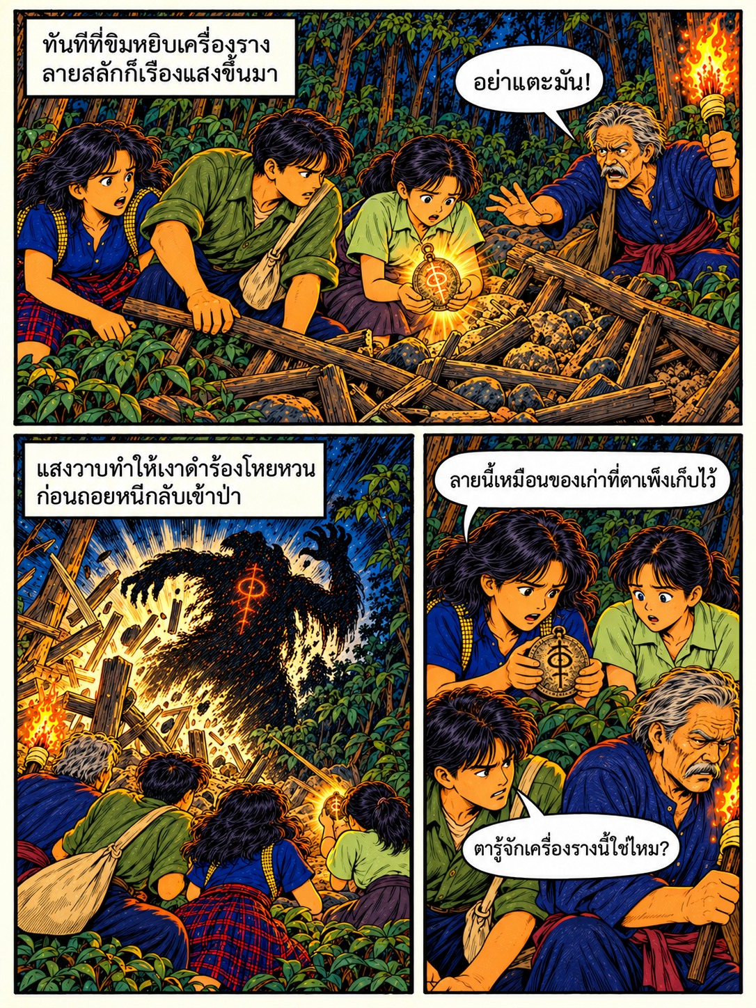 เงาเลือดแห่งดอนขาม การ์ตูนผี หน้า 08
