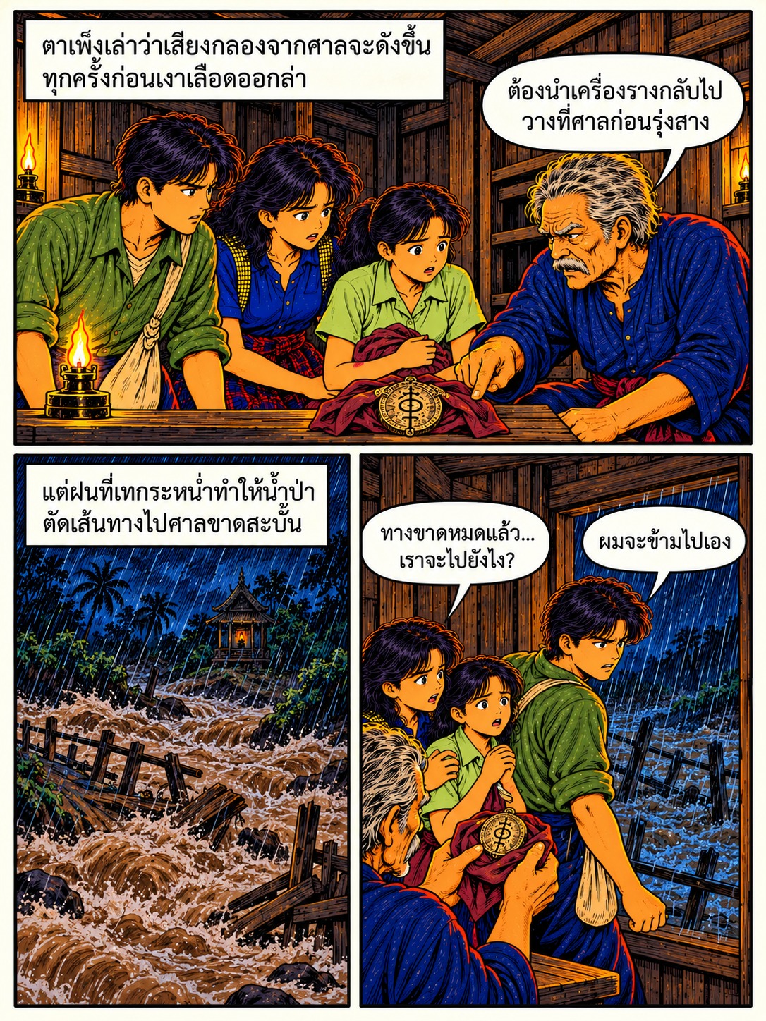 เงาเลือดแห่งดอนขาม การ์ตูนผี หน้า 10