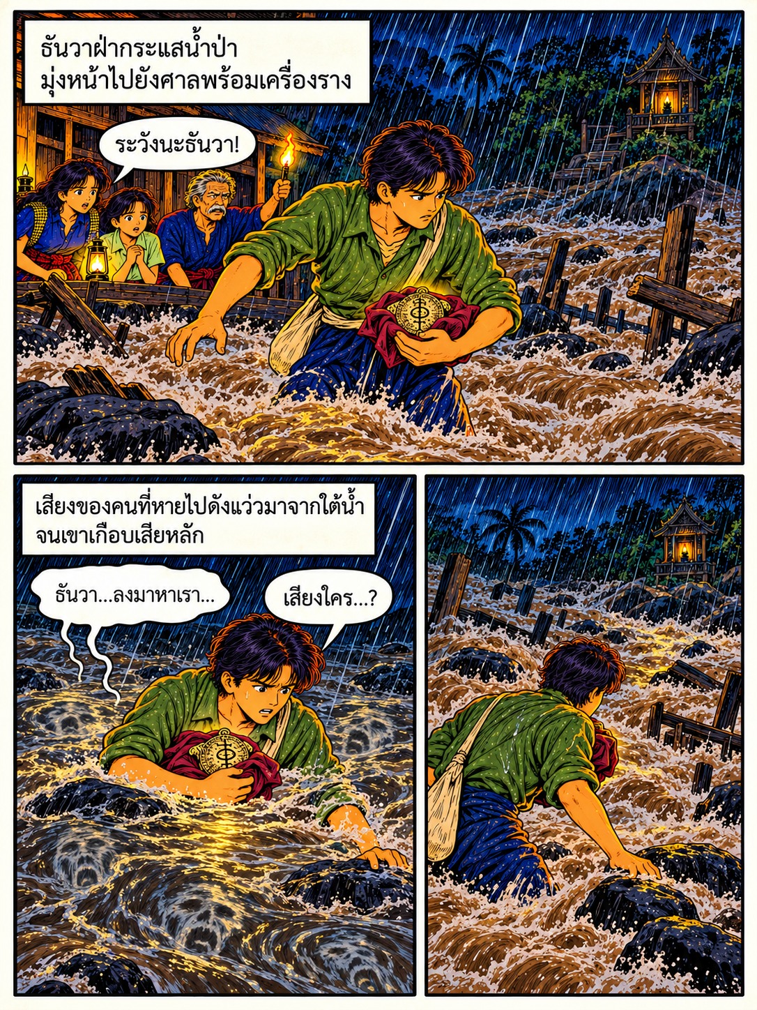เงาเลือดแห่งดอนขาม การ์ตูนผี หน้า 11